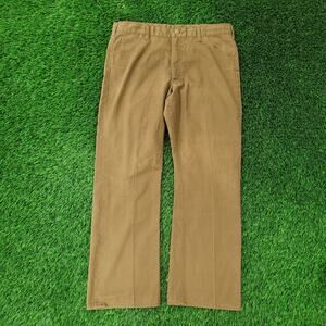 Vintage 70s LEE Riders Jeans 36x30 Brown